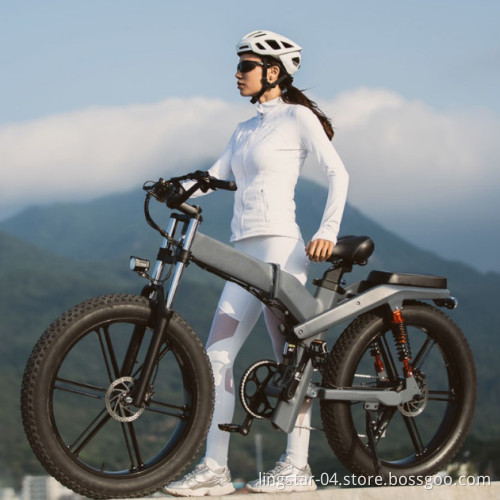 Bicicletta elettrica fuoristrada da 1000w Nuova bicicletta elettrica di guida sostitutiva, scooter per batterie al litio adulto